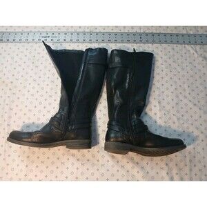Beartraps Black Mid calf Boots Size 7 Women's